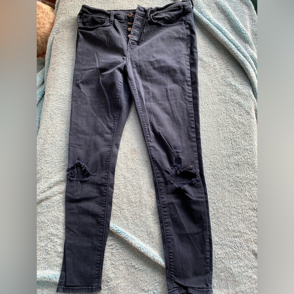 Dark blue Mudd Jeans Size 13 high waisted Jeggings